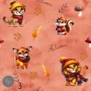 Digitales Stoffdesign - Autumn Animals - 3